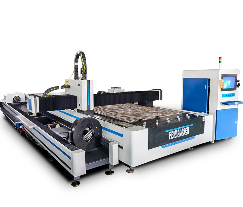 Sheet Metal Plate and Pipe CNC Fiber Laser Cutting Machine for Stainless Steel Tube