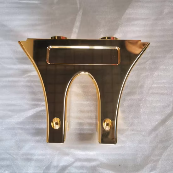 광택 처리된 CNC 가공 부품으로 양극 처리된 알루미늄을 맞춤 밀링