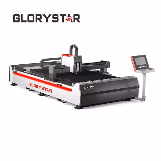 Glorystarlaser 빠른 속도(1000W-6000W) CE/FDA를 갖춘 레이저 파이버 레이저 절단기