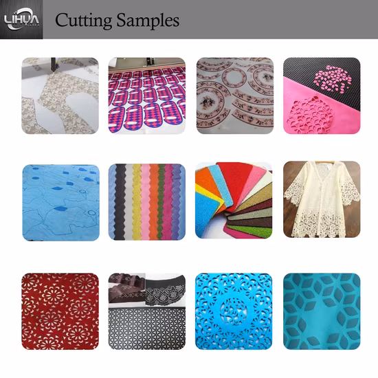 Lihua 빅 비전 CCD 카메라 레이저 커터 CO2 승화 롤 직물 섬유 천용 컨베이어 벨트가 있는 CNC 레이저 절단기